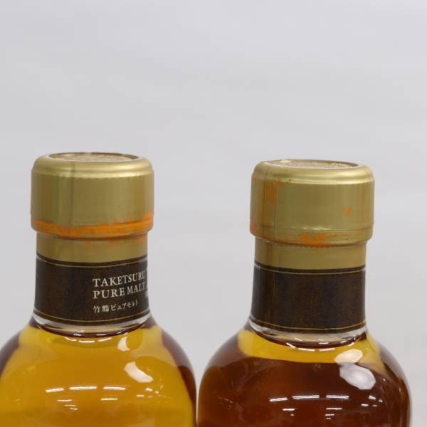 【5本セット】NIKKA（ニッカ）竹鶴 12年 ピュアモルト ベビーボトル 40％ 180ml Y24D250014の画像9