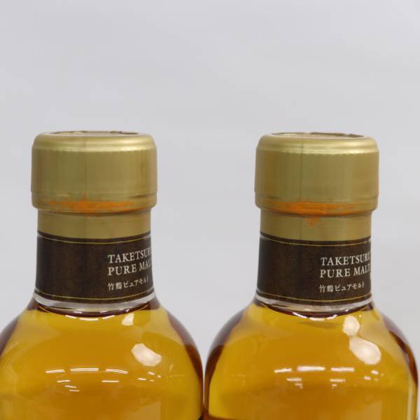 【5本セット】NIKKA（ニッカ）竹鶴 12年 ピュアモルト ベビーボトル 40％ 180ml Y24D250011の画像7