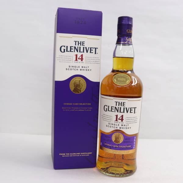 GLENLIVET（グレンリベット）14年 コニャックカスク セレクション 40％ 750ml V24D260002の画像1