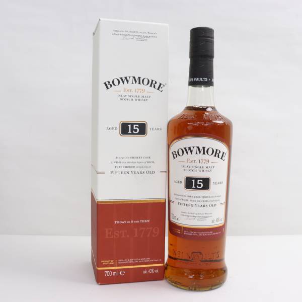 BOWMORE（ボウモア）15年 43％ 700ml O24E040046の画像1