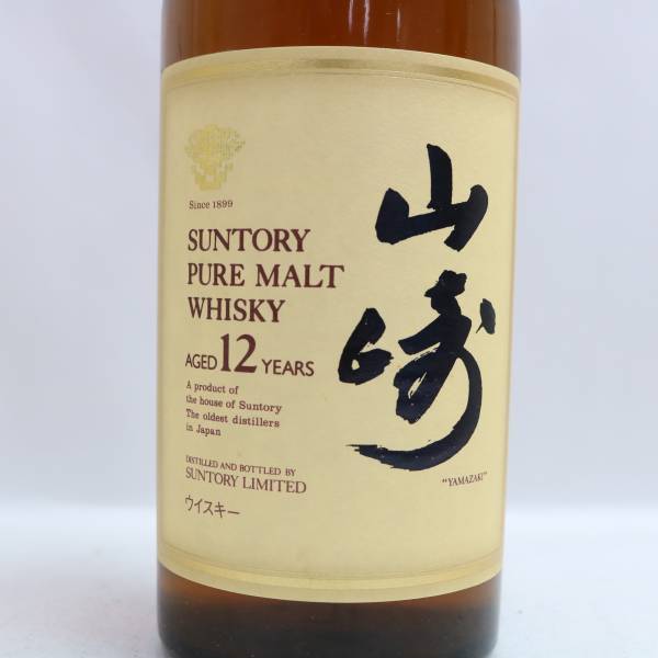 1 jpy ~SUNTORY( Suntory ) Yamazaki 12 year pure malt old 43% 750ml T24D250065