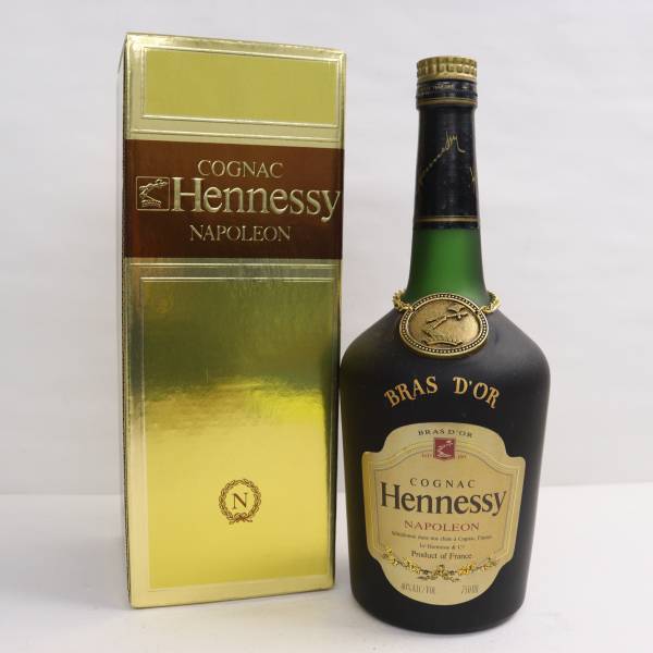 1円~Hennessy（ヘネシー）ナポレオン ブラスドール 40％ 750ml R24D300028_画像1