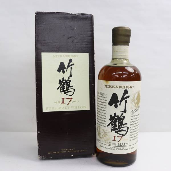 1 jpy ~NIKKA(nika) bamboo crane 17 year pure malt old 43% 700ml T24D260030