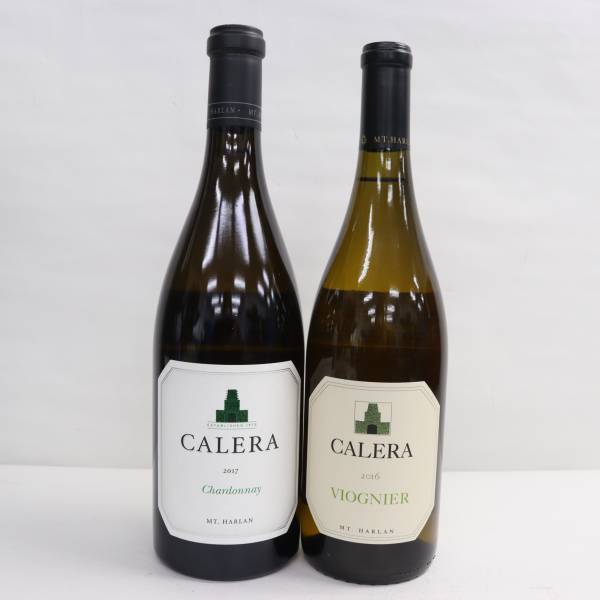 【2本セット】CALERA（カレラ）マウント ハーラン 各種（シャルドネ 2017 14.5％ 750ml 等）S24D290027_画像1