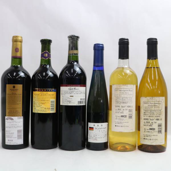 【6本セット】ワイン各種（ミシオネス デ レンゴ カベルネ シラー リザーヴ 2006 14％ 750ml 等）S24D260028の画像5