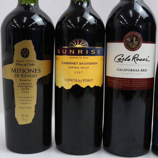【6本セット】ワイン各種（ミシオネス デ レンゴ カベルネ シラー リザーヴ 2006 14％ 750ml 等）S24D260028の画像2