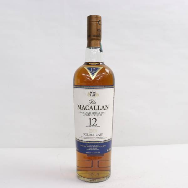 1円~MACALLAN（マッカラン）12年 ダブルカスク 旧 40% 700ml O24D230124_画像1