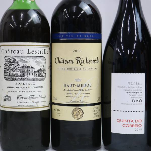 1 jpy ~[6 pcs set ] wine all sorts ( car to- Lucien ryuru ton efis2003 12.5% 750ml etc. )*oli equipped O24D230158