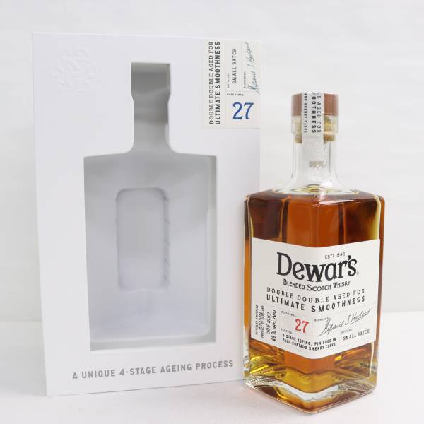 Dewars（デュワーズ）27年 ダブルダブル スモールバッチ 46% 500ml X24E070189の画像1