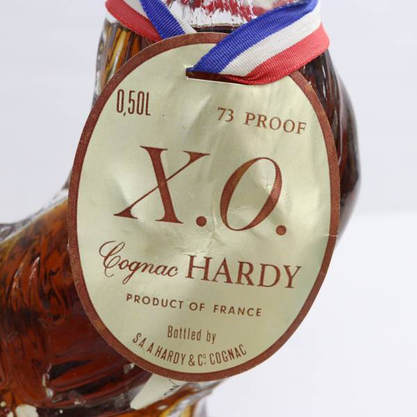 A.HARDY（ハーディ）XO 鶏型ボトル 36.5％ 500ml X24E090009_画像5