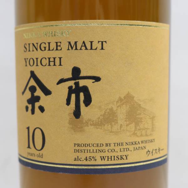 NIKKA（ニッカ）余市 10年 シングルモルト 45％ 700ml S24E020016の画像2