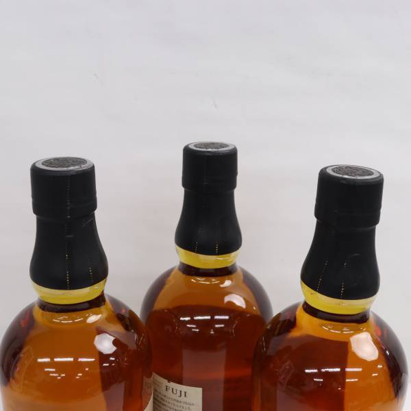 [3 pcs set ]KIRIN( giraffe ) Fuji FUJI single malt 46% 700ml S24E070084