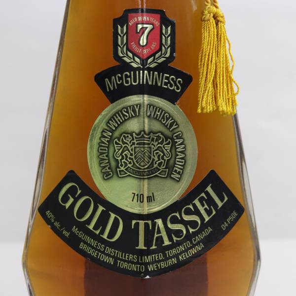 GOLD TASSEL( Gold tassel )7 year 1975 Mac Guinness 40% 710ml O24E100004