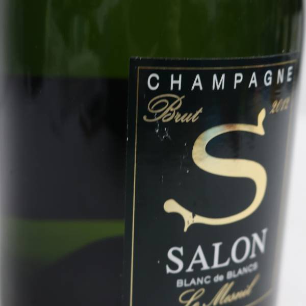 1円~SALON（サロン）ブランドブラン ル メニル ブリュット 2012 12％ 750ml O24E120006_画像9