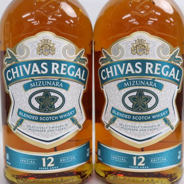 [2 pcs set ]CHIVAS REGAL( Chivas Reagal )12 year miznala Special Edition 40% 700ml E24E120011