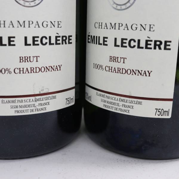 【10本セット】EMILE LECLERE（エミール ルクレール）ブリュット ブランドブラン シャルドネ 12％ 750ml U24E120013_画像8