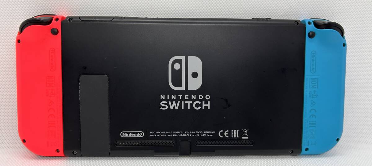 送料無料　未対策機　USED品　 Nintendo Switch スイッチ　ネオンブルー　ネオンレッド ②_画像5