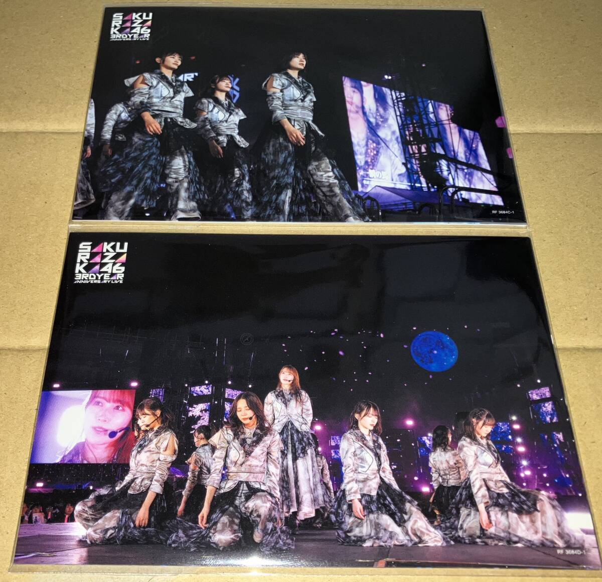 送料無料 ポストカード DVD/Blu-ray 櫻坂46 3rd YEAR ANNIVERSARY LIVE at ZOZO MARINE STADIUM 特典 46種コンプ 未開封