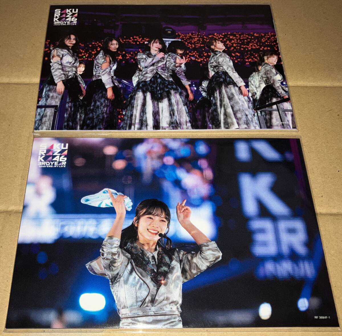 送料無料 ポストカード DVD/Blu-ray 櫻坂46 3rd YEAR ANNIVERSARY LIVE at ZOZO MARINE STADIUM 特典 46種コンプ 未開封