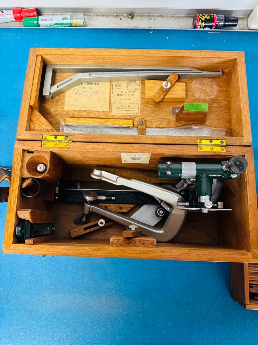 希少品 昭和レトロ TAMURA田村式 アリダード 角度計 測量機 希少品 昭和レトロ TAMURA田村式 アリダード 角度計 測量機