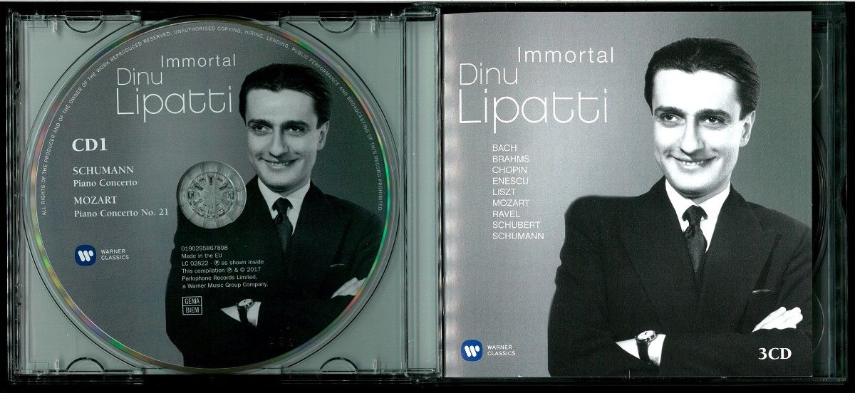 【輸入盤CD】ディヌ・リパッティ：不滅のリパッティ