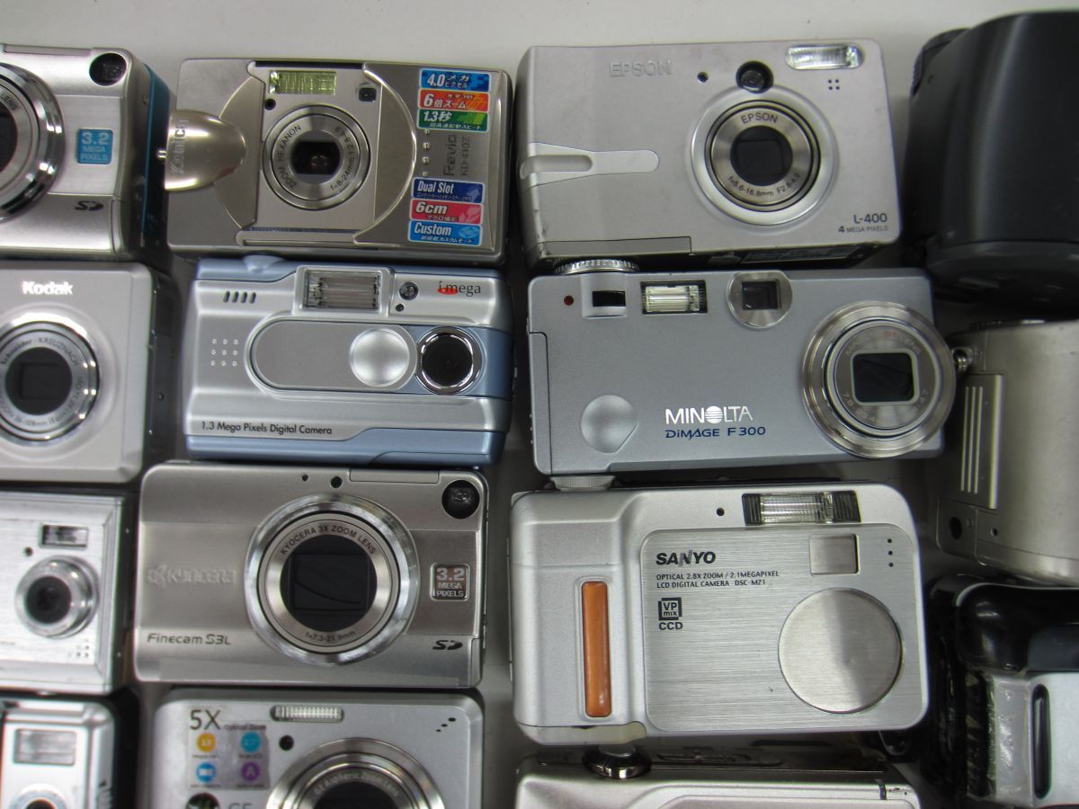 (4997K)ジャンクCONTAX T VS DIGITAL KONICA MINOLTA DiMAGE A200 F300 KD-500Z X X1 X21等まとめて大量セット49点 動作未確認 同梱不可_画像5