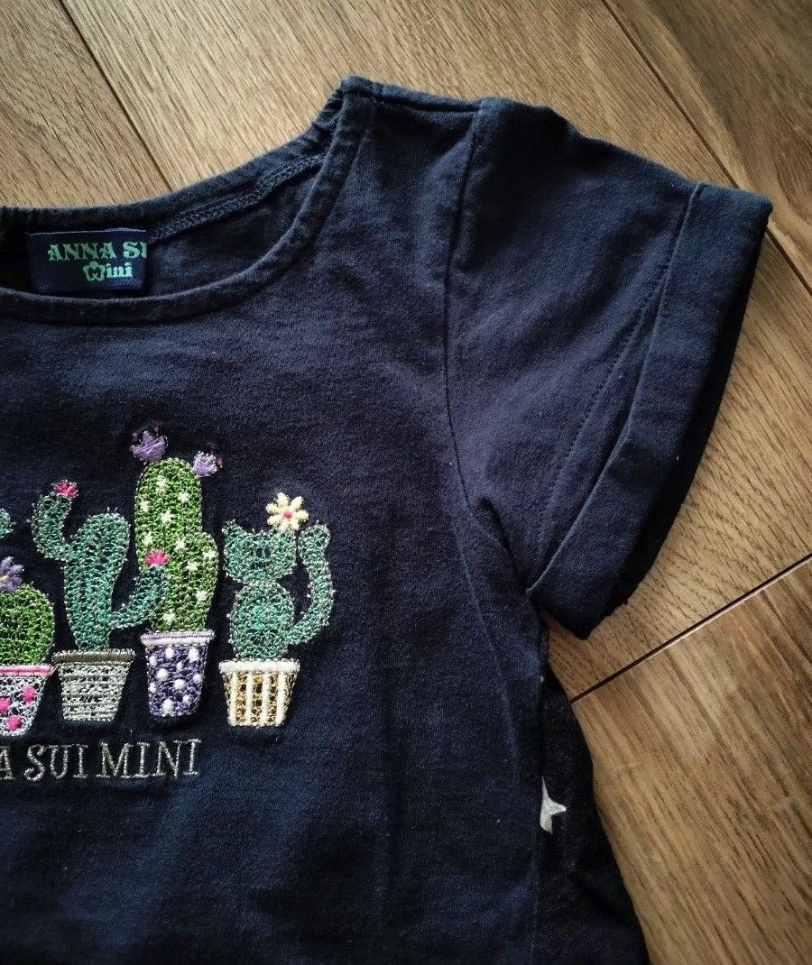 ANNA SUI mini　アナスイミニ　Tシャツ　半袖　サボテン柄　110