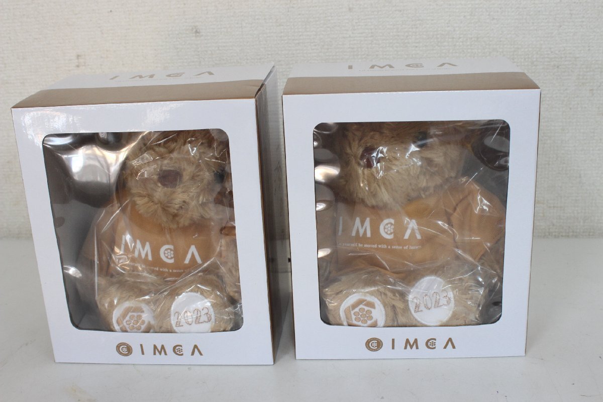 ●美品 未使用 IMCA テディベア 2点 まとめて_画像1