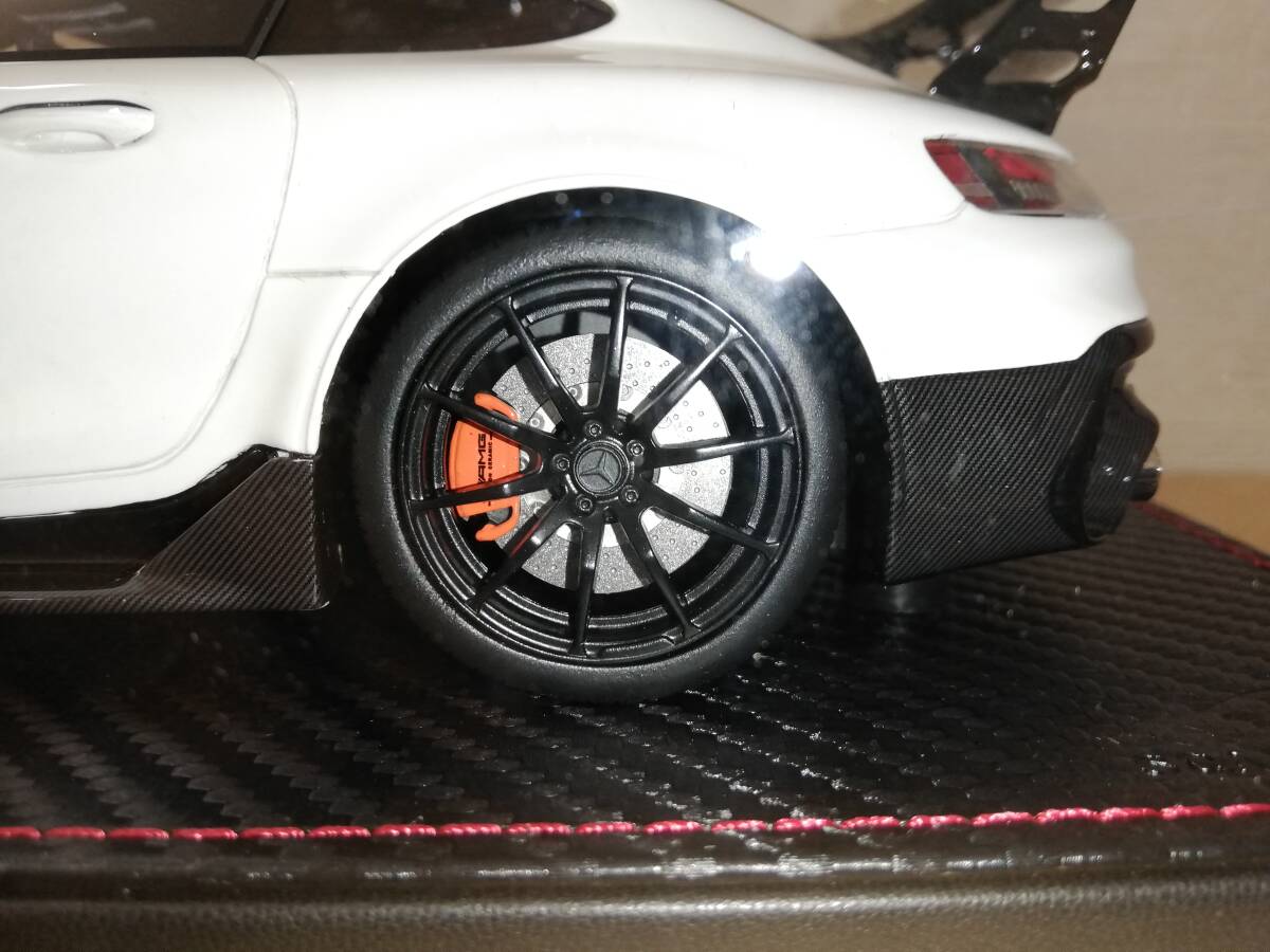 VIP MODEL 1/18 Mercedes AMG GT Black series メルセデス ブラックシリーズ 白 ホワイト_画像3