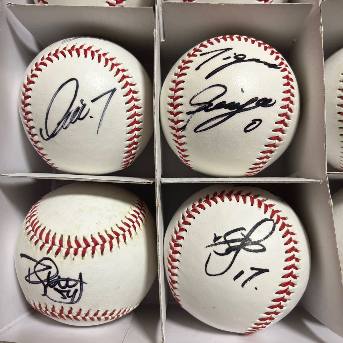  Hanshin Tigers autograph autograph ball summarize 