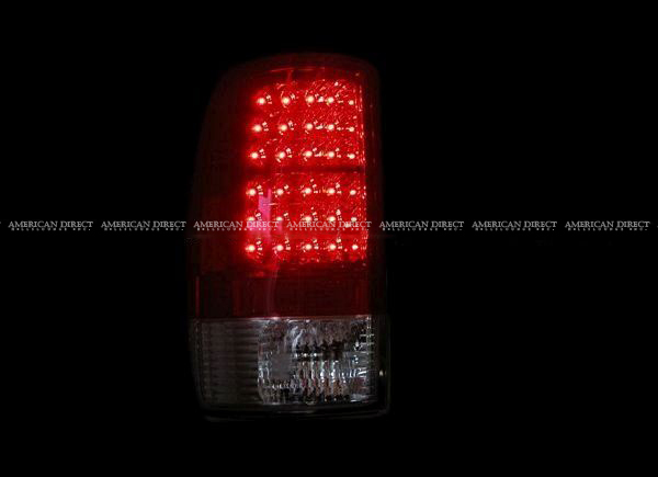 【レッド/スモーク/G3】00-06y タホ サバーバン ユーコン ユーコンXL/ 01-06y ユーコンデナリ ユーコンデナリXL LED テール ライト バック