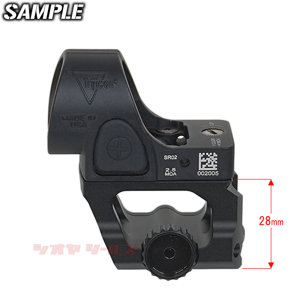 ◆送料無料◆ トリジコン SRO & RMR 用 Scalarworks LEAP/04 タイプ mount 1.57inch Gen3 ( TRIJICON ドットサイト マウントの画像5