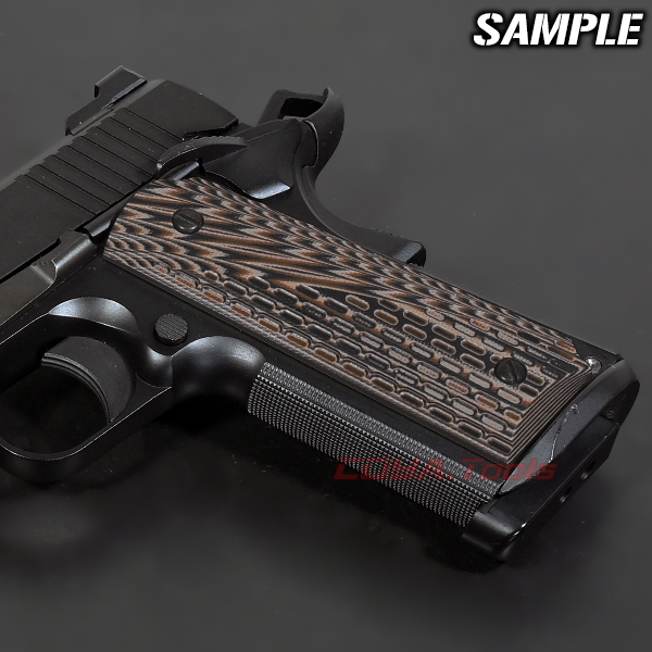 ◆送料無料◆ CoolHand 1911 G10 OPS Textureタイプ type-Ⅳ GRIPS Coyote ( M1911 MEU VZ ガバメント グリップ_画像8