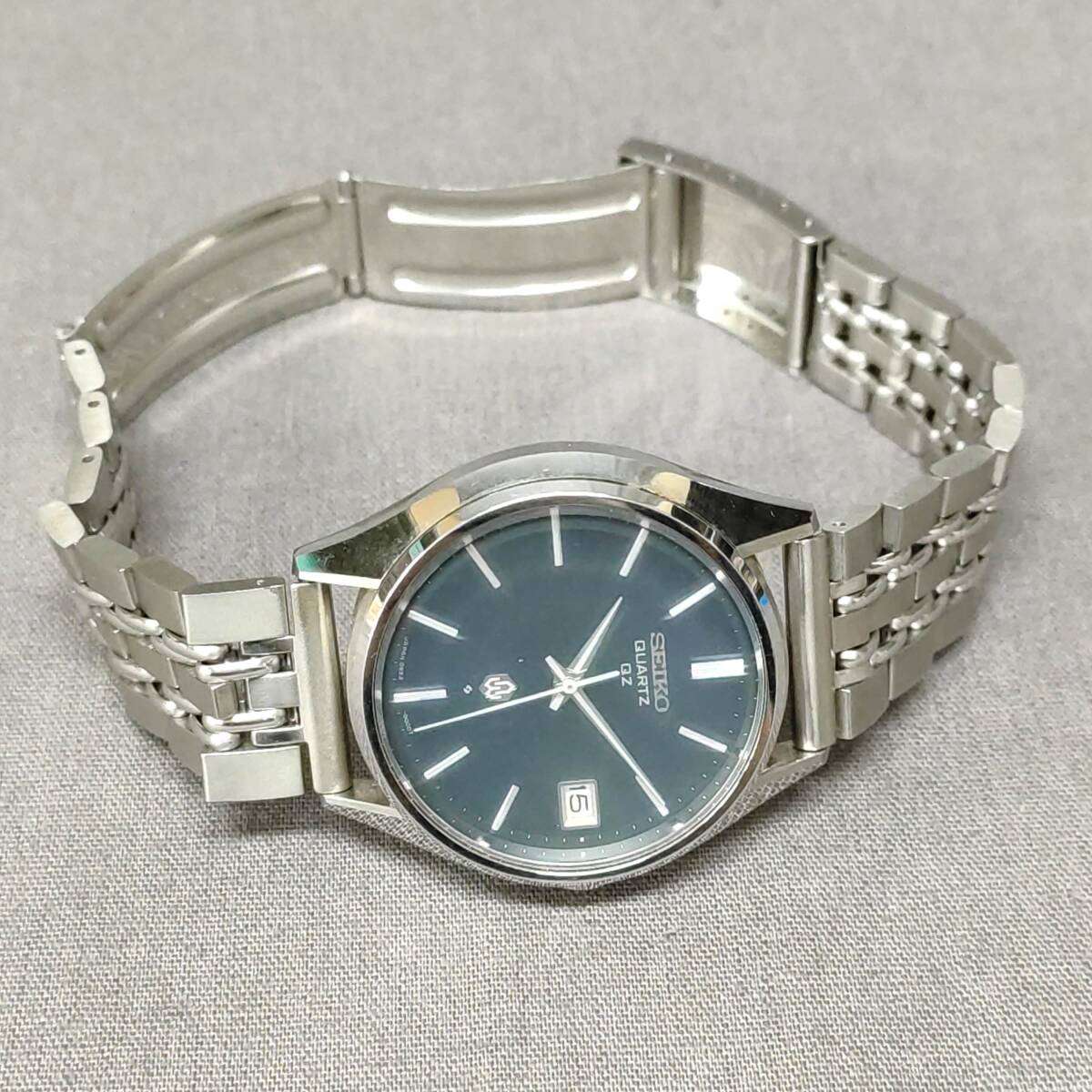 060510 264582 SEIKO 0922-8000-G セイコー メンズクオーツ腕時計 文字盤ネイビー系カラー 紳士小物 服飾雑貨 非稼働品 の画像7