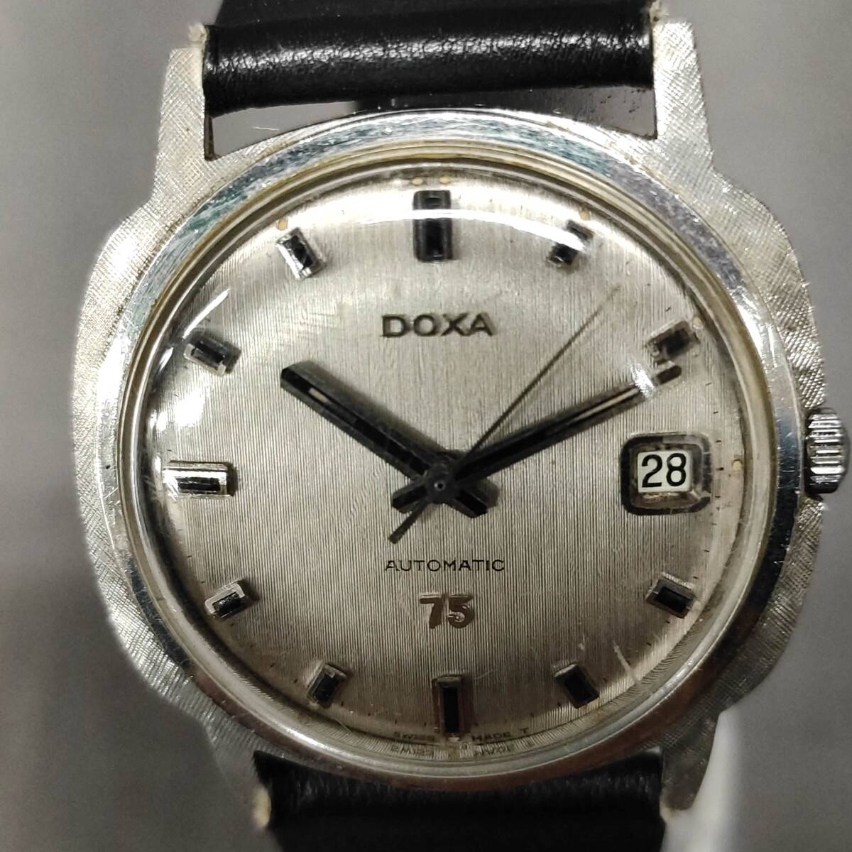 060510 265438 DOXA ドクサ ジュビリー 75 オートマ 自動巻き メンズ腕時計 紳士小物 ファッション小物 服飾雑貨 稼働品 の画像2