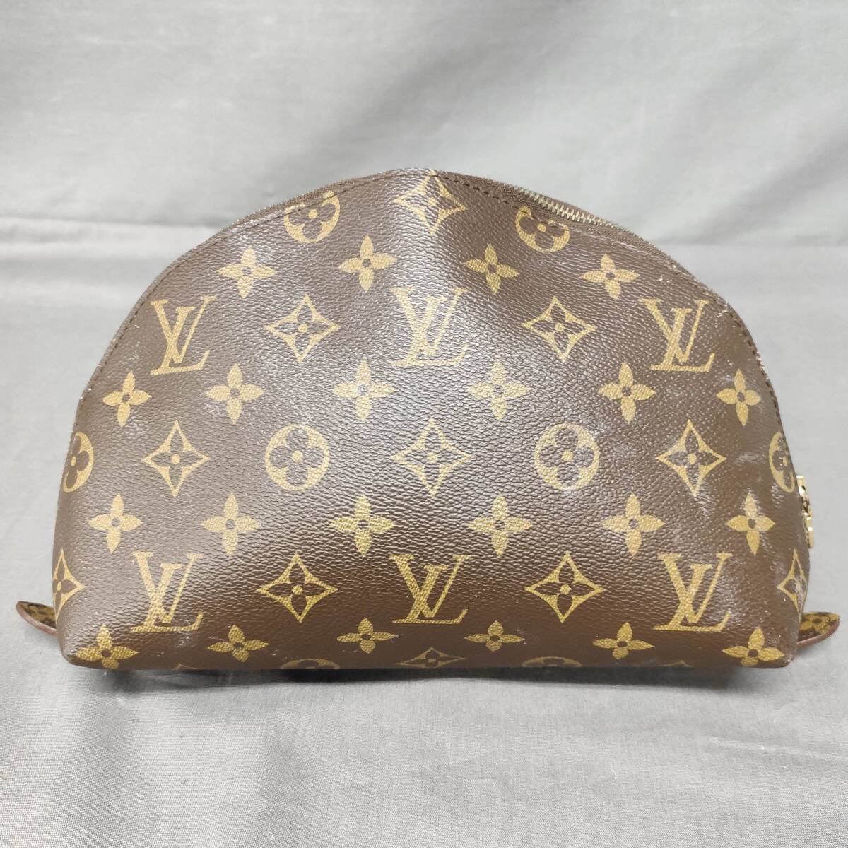 060516 266003 LOUIS VUITTON ルイヴィトン モノグラム トゥルース ドゥミロンド ポーチ ブラウン M47520 ブランド鞄 バッグ_画像2