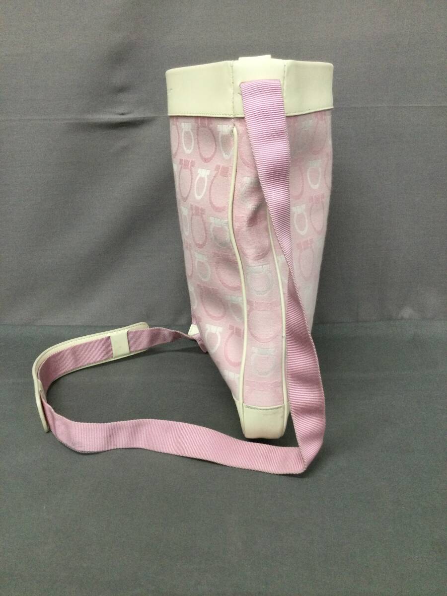 060508 265263 Salvatore Ferragamo サルヴァトーレフェラガモ ショルダーバッグ ピンク系カラー 鞄 レディースファッション小物 の画像4