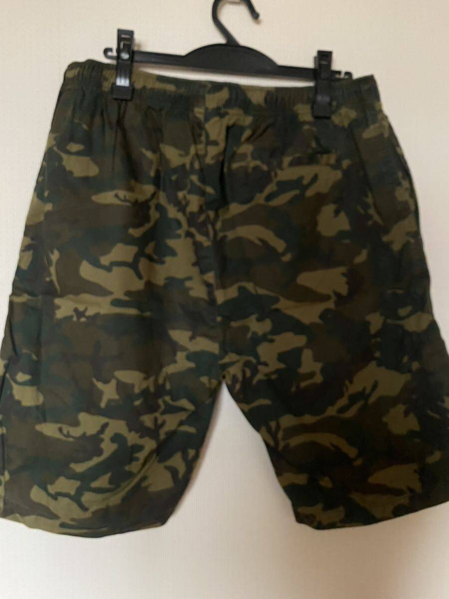 126 Stussy 迷彩柄 ショートパンツ 30 美品 STUSSY ステューシー カモフラ柄ハーフパンツ サイズL 迷彩