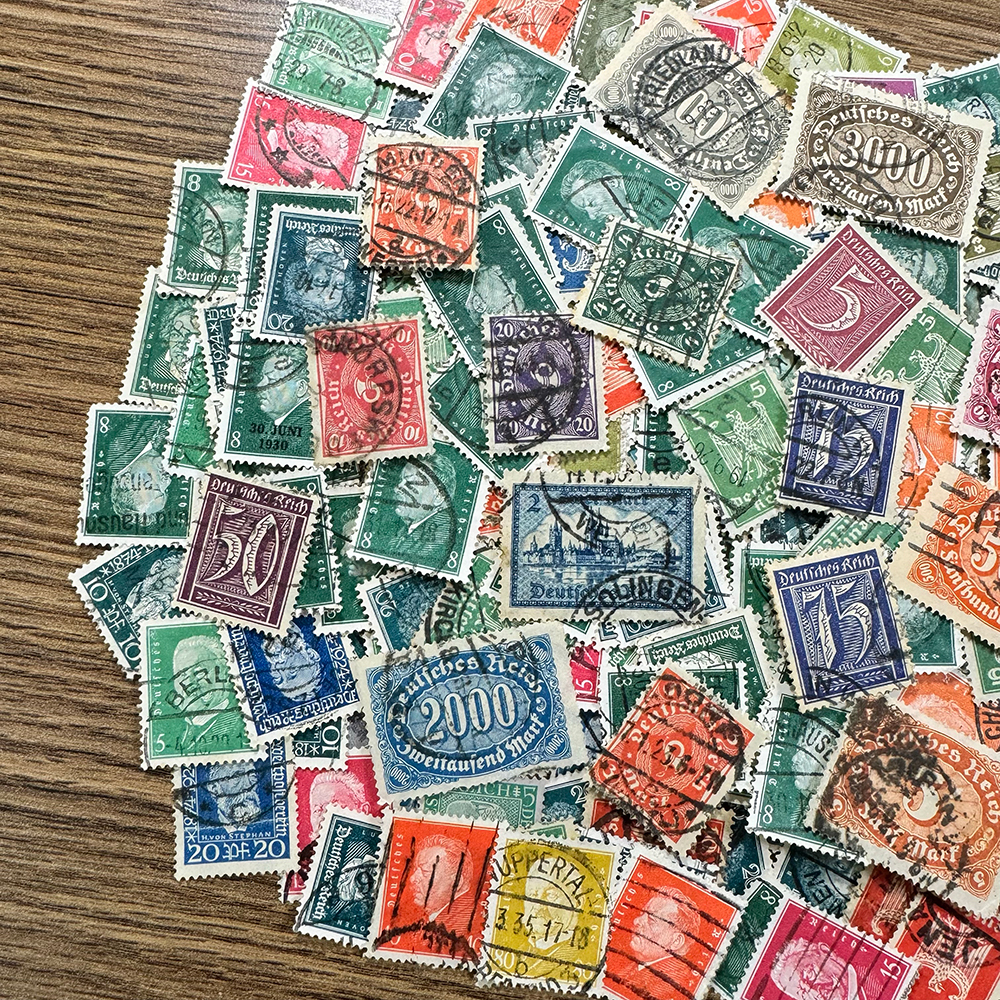 [ Germany ]1920 period ( in fre period )~ ordinary stamp etc. used . stamp 200 sheets large amount together Rod! rare!!(Vu_r9npe3z)