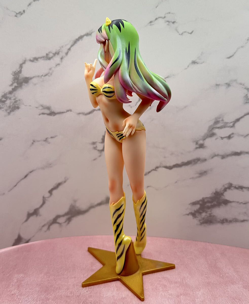 1 jpy start Urusei Yatsura *GLITTER&GLAMOURS pink Ram / Ram Chan /li paint figure /. modification / pedestal modification 1 jpy start 