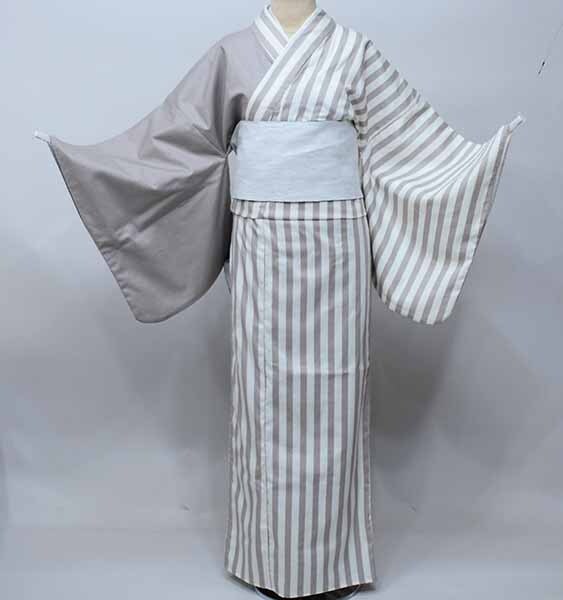  yukata single goods brand new for women made in Japan half . tailoring cotton 100%oks cloth stripe festival flower fire convention new goods ( stock ) cheap rice field shop NO40220