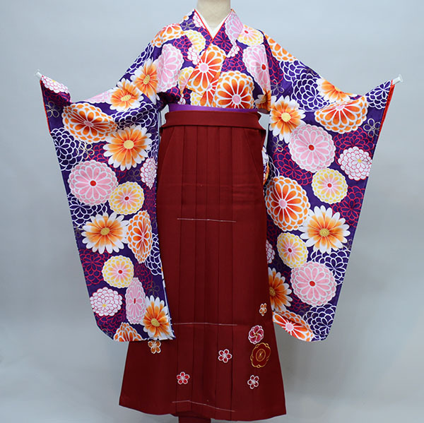  кимоно hakama комплект Junior для 145cm~154cm кимоно бренд : маленький блок церемония окончания . пожалуйста новый товар ( АО ) дешево рисовое поле магазин NO34308