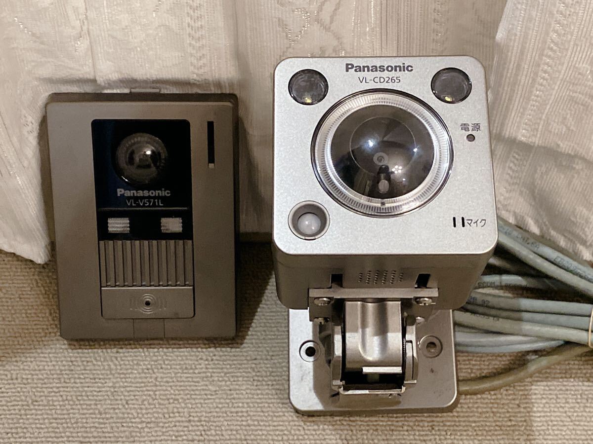 Panasonic モニター親機 センサーカメラ カメラ玄関子機 VL-MWD701KL VL-V571L-S VL-CD265の画像4