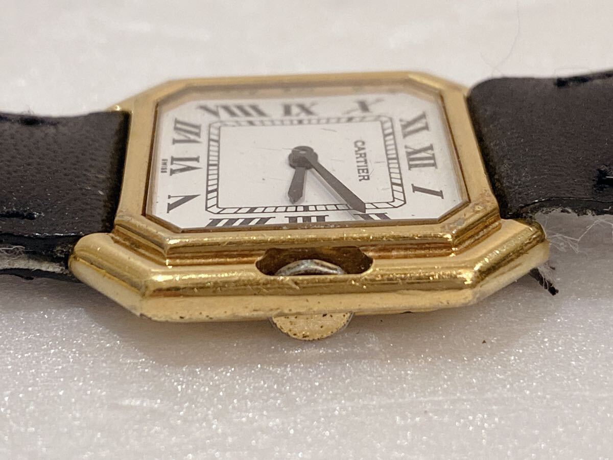 Cartier Paris 925 celtuce -ru hand winding Cartier antique wristwatch operation goods 