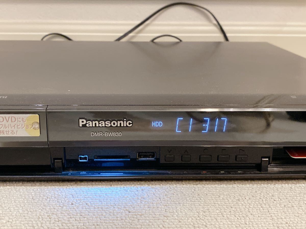 Panasonic DMR-BW83ブルーレイディスクレコーダー 05年製 DIGA BDレコーダー リモコン付_画像4