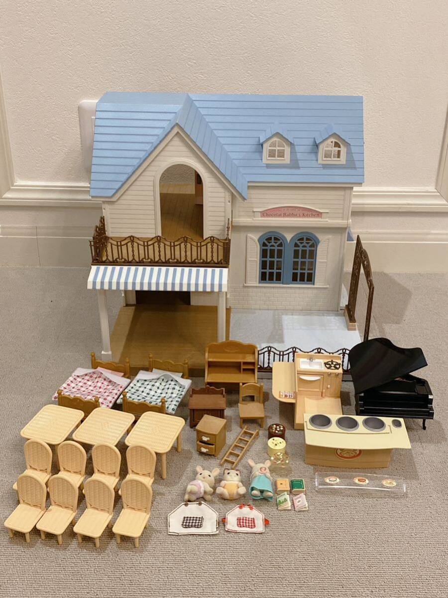 シルバニアファミリー お家はおしゃれな森のキッチンギフトセット 人形 おもちゃ トイザらスオリジナルの画像1