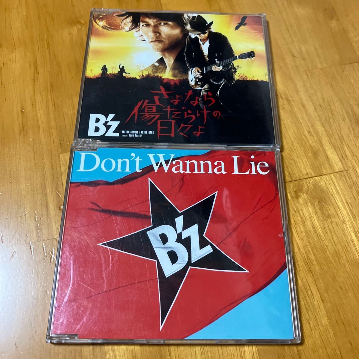 B'z CD2枚まとめて さよなら傷だらけの日々よ / Don't Wanna B'z CD2枚まとめて さよなら傷だらけの日々よ / Don't Wanna