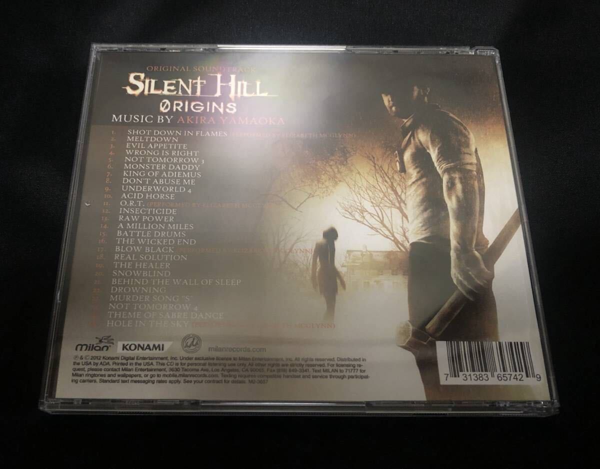 SILENT HILL ORIGINS Original Soundtrack サイレントヒル オリジン オリジナル サウンドトラック サントラ Akira Ymaoka milan 日本未発売_画像2