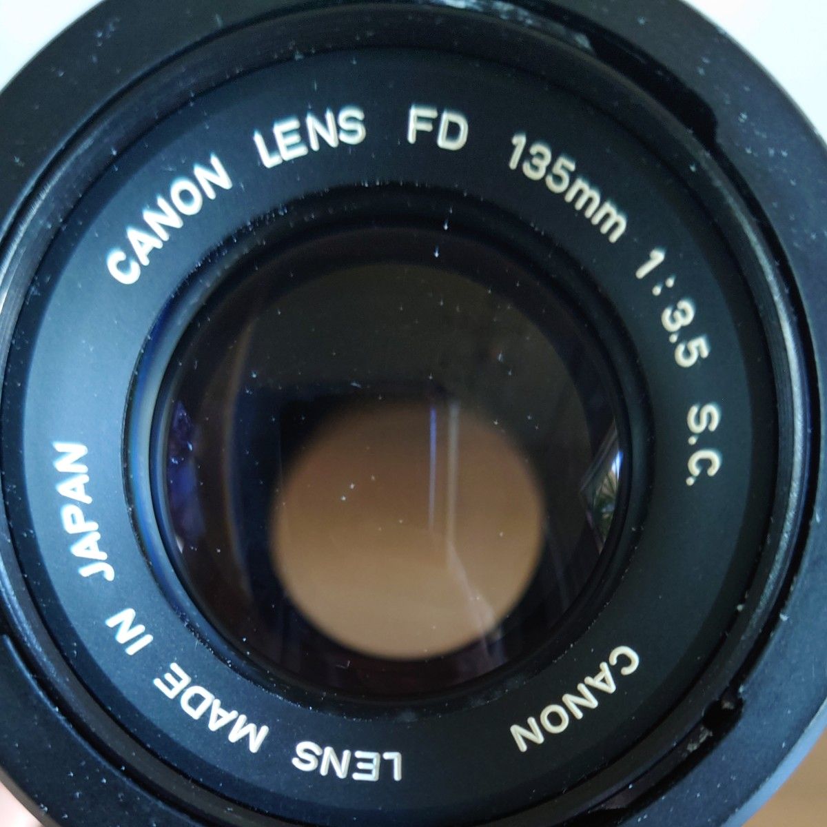 キヤノン カメラレンズ  135mm Canon Lens ジャンク品