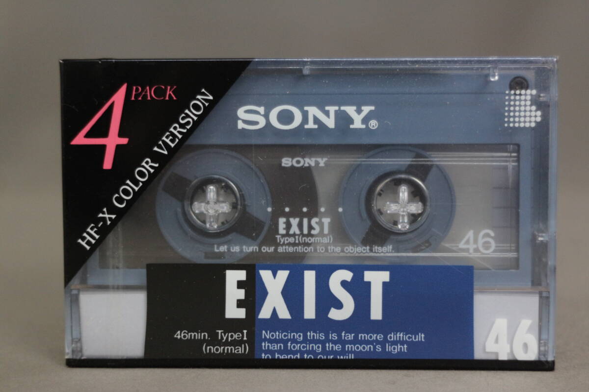 SONY ソニー カセットテープ EXIST 4EXT46M TYPEⅠ ノーマルポジション EXT46P EXT46N EXT46L EXT46G 未使用 未開封 4本_画像2